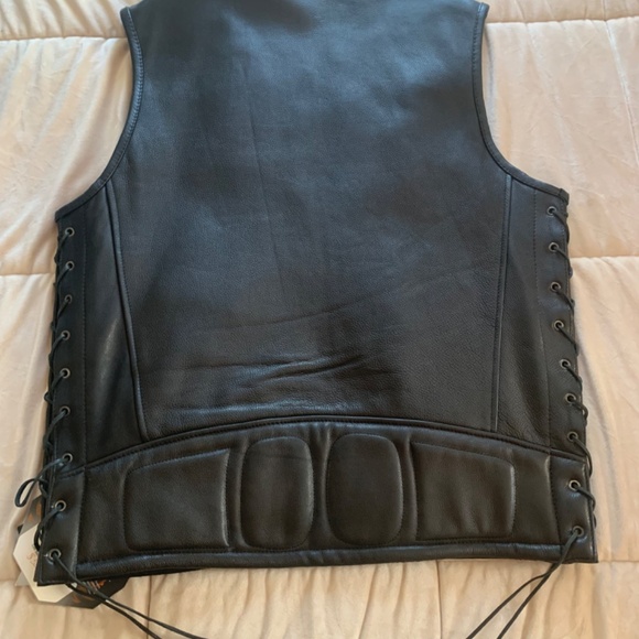 Milwaukee Leather Performance Apparel Concealed Carry Leather Vest XLT - Picture 2 of 7